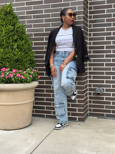 Product of Praying Woman T-Shirt - White