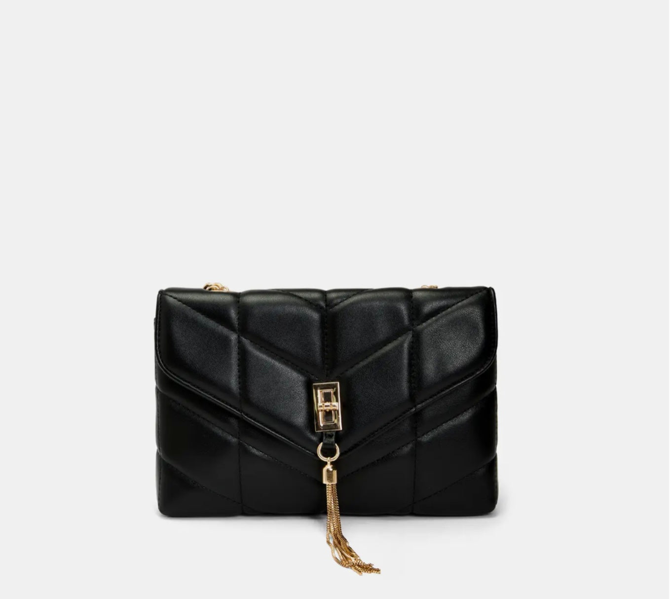 Lauren Tassel Crossbody - Black