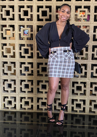 Buckingham Plaid Skirt