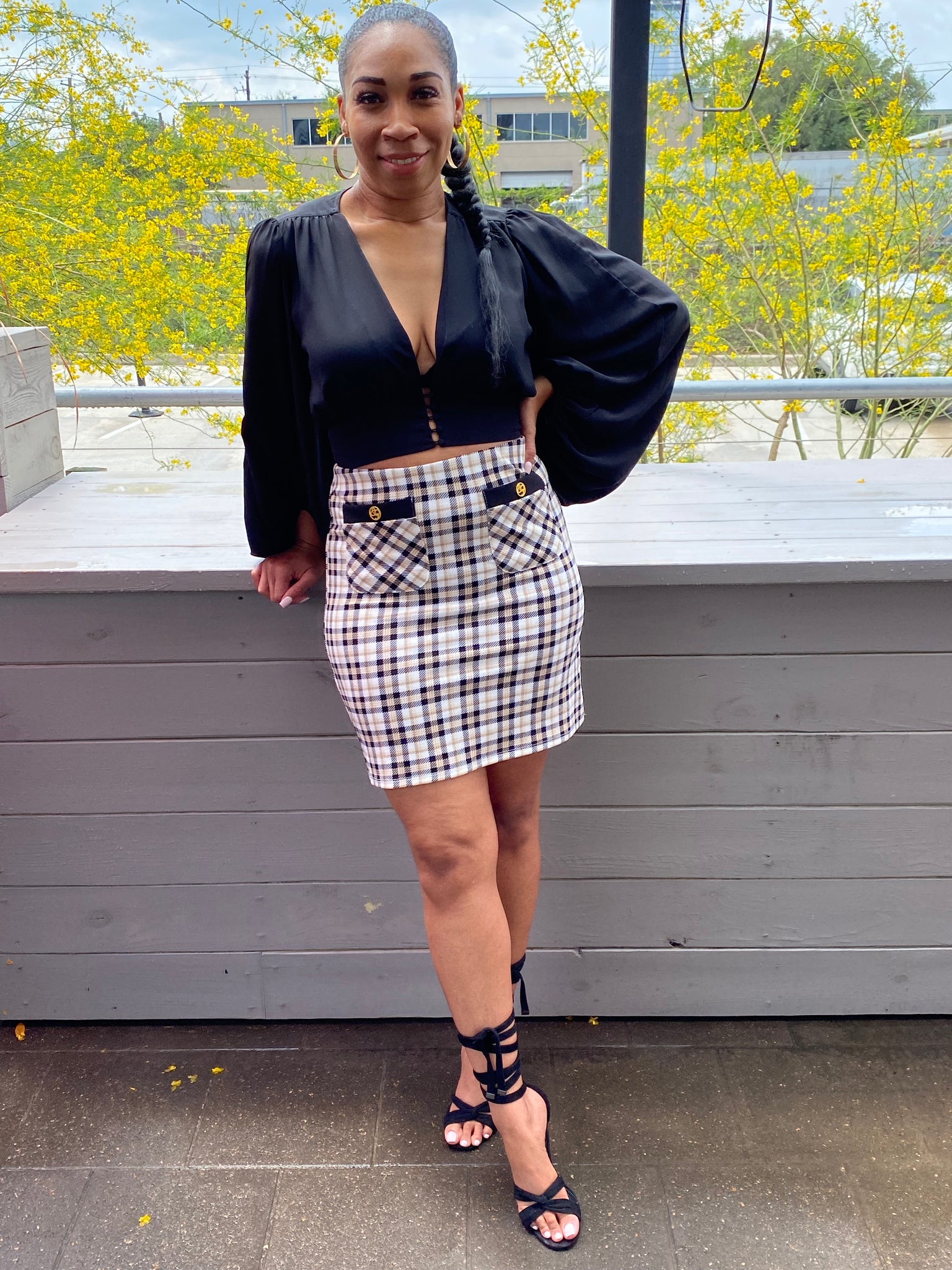 Buckingham Plaid Skirt