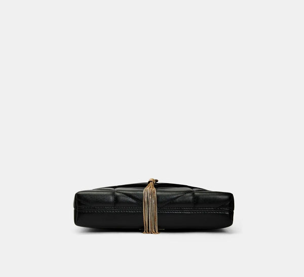 Lauren Tassel Crossbody - Black